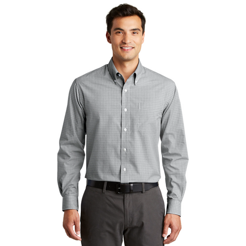 Port Authority Plaid Easy-Care Shirt image thumbnail