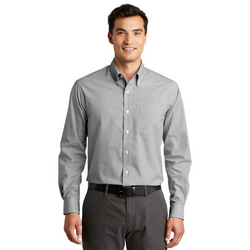 Image of Port Authority Plaid Easy-Care Shirt