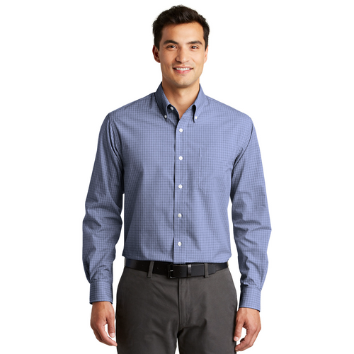 Port Authority Plaid Easy-Care Shirt image thumbnail