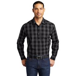 Image of Port Authority Everyday Plaid Shirt