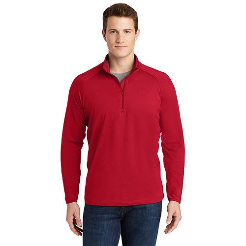 Sport-Tek Sport-Wick Stretch 1/2-Zip Pullover image thumbnail
