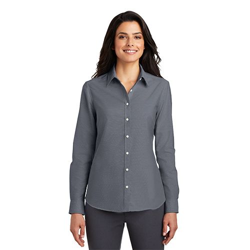 Port Authority Ladies SuperPro Oxford Shirt image thumbnail