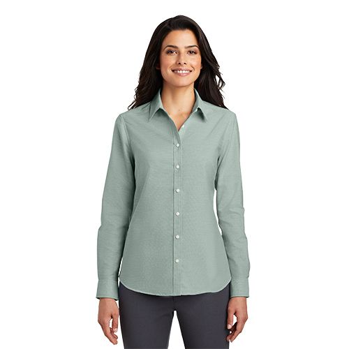 Port Authority Ladies SuperPro Oxford Shirt image thumbnail