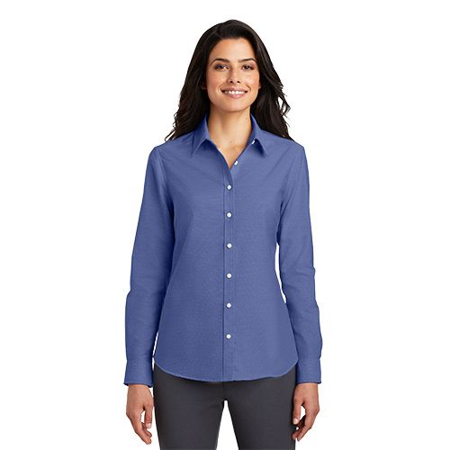 Port Authority Ladies SuperPro Oxford Shirt image thumbnail