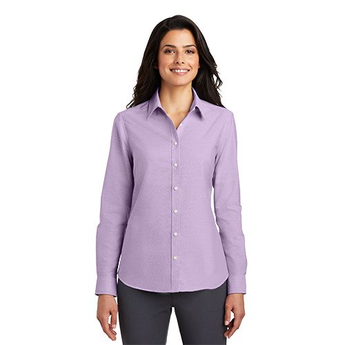 Port Authority Ladies SuperPro Oxford Shirt image thumbnail
