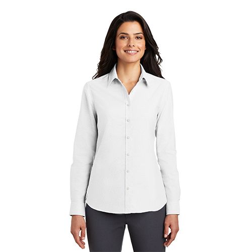 Port Authority Ladies SuperPro Oxford Shirt image thumbnail