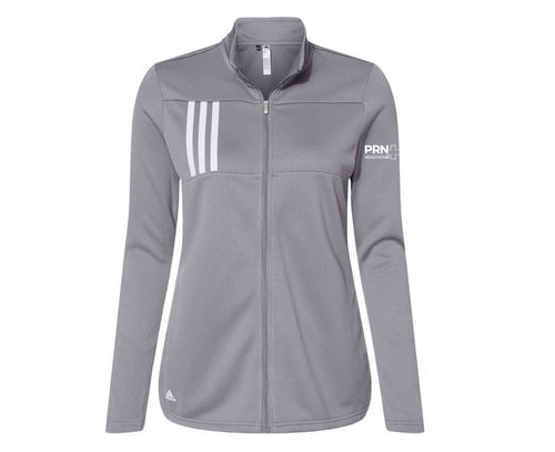Adidas Women's 3-Stripes Double Knit Full-Zip image thumbnail