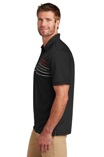 TravisMathew Coto Performance Chest Stripe Polo image thumbnail