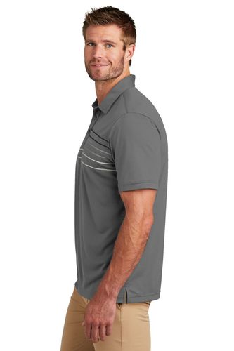 TravisMathew Coto Performance Chest Stripe Polo image thumbnail