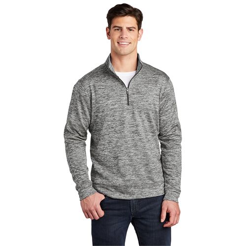 Sport-Tek PosiCharge Electric Heather Fleece 1/4-Zip Pullover image thumbnail