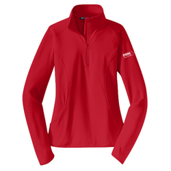 Image of Sport-Tek Ladies Sport-Wick Stretch 1/2-Zip Pullover