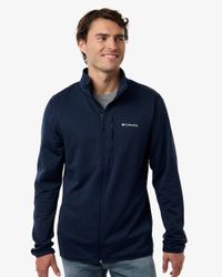 Image of Men's Essential Hike™ Grid Fleece Full-Zip 