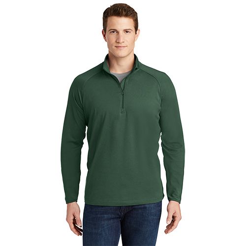 Sport-Tek Sport-Wick Stretch 1/2-Zip Pullover image thumbnail