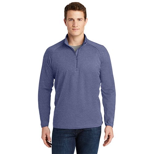 Sport-Tek Sport-Wick Stretch 1/2-Zip Pullover image thumbnail