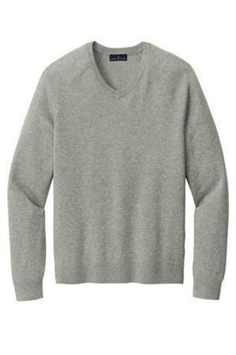 Brooks Brothers Cotton Stretch V-Neck Sweater BB18400 image thumbnail