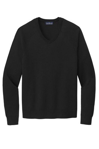 Brooks Brothers Cotton Stretch V-Neck Sweater BB18400 image thumbnail