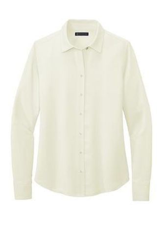 Brooks Brothers Women's Full-Button Satin Blouse BB18007 image thumbnail