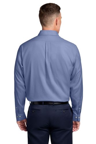 Brooks Brothers Wrinkle-Free Stretch Pinpoint Shirt BB18000 image thumbnail