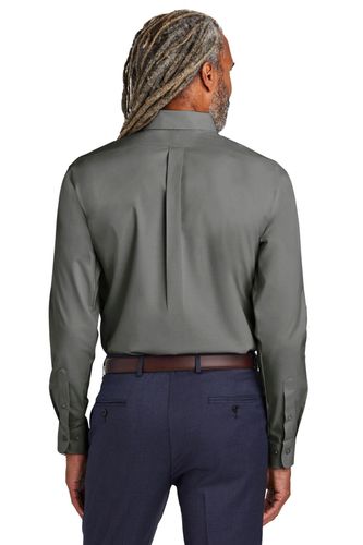 Brooks Brothers Wrinkle-Free Stretch Pinpoint Shirt BB18000 image thumbnail
