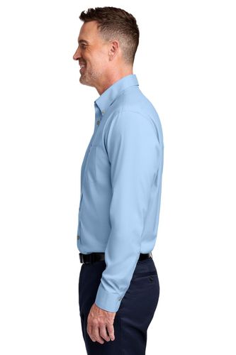 Brooks Brothers Wrinkle-Free Stretch Pinpoint Shirt BB18000 image thumbnail