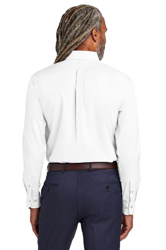 Brooks Brothers Wrinkle-Free Stretch Pinpoint Shirt BB18000 image thumbnail