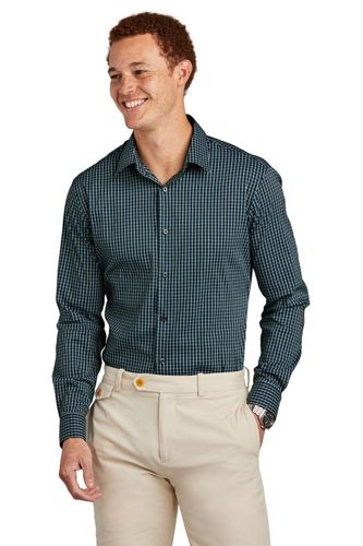 Brooks Brothers Tech Stretch Patterned Shirt BB18006 image thumbnail