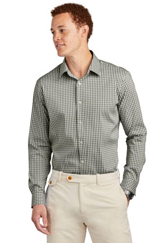 Brooks Brothers Tech Stretch Patterned Shirt BB18006 image thumbnail