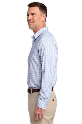 Brooks Brothers Tech Stretch Patterned Shirt BB18006 image thumbnail