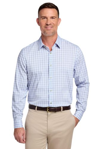 Brooks Brothers Tech Stretch Patterned Shirt BB18006 image thumbnail