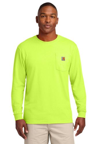 Carhartt Workwear Pocket Long Sleeve T-Shirt. CTK126 image thumbnail
