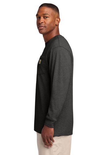 Carhartt Workwear Pocket Long Sleeve T-Shirt. CTK126 image thumbnail