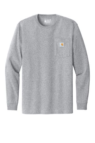 Carhartt Workwear Pocket Long Sleeve T-Shirt. CTK126 image thumbnail