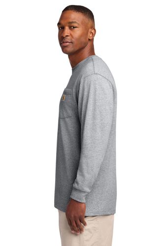 Carhartt Workwear Pocket Long Sleeve T-Shirt. CTK126 image thumbnail