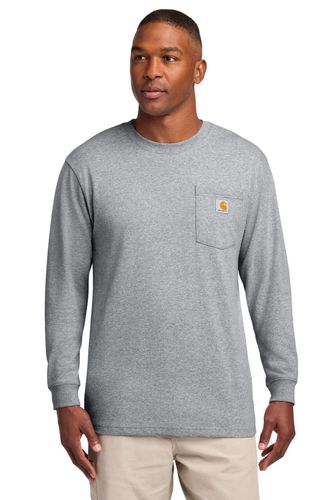 Carhartt Workwear Pocket Long Sleeve T-Shirt. CTK126 image thumbnail