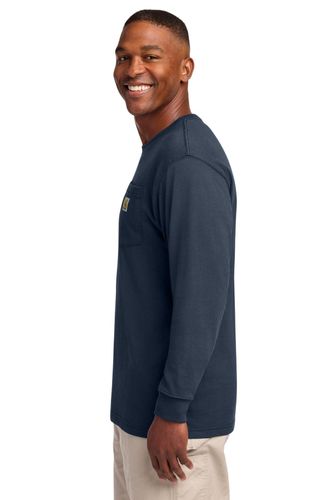Carhartt Workwear Pocket Long Sleeve T-Shirt. CTK126 image thumbnail