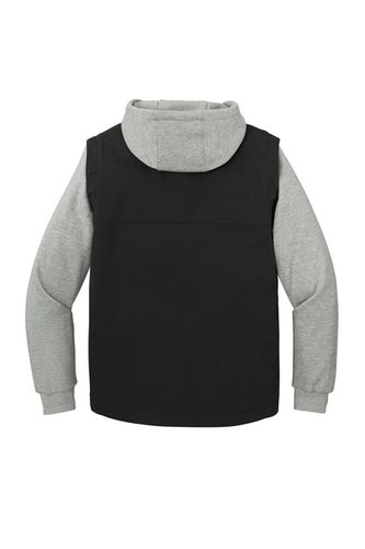 CornerStone® Duck Fleece Full-Zip Hooded Jacket image thumbnail