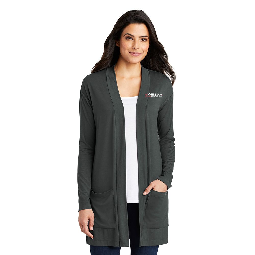 Ladies' Long Pocket Cardigan primary image