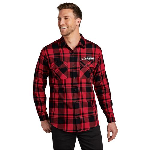 Men's Plaid Flannel Shirt image thumbnail