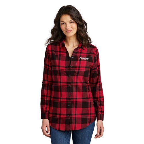 Ladies' Plaid Flannel Tunic image thumbnail