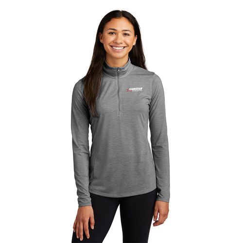 Ladies' Wicking 1/4-Zip Pullover image thumbnail