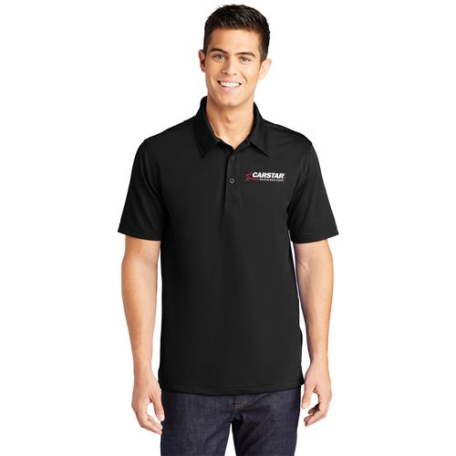 Men's Active Textured Polo image thumbnail