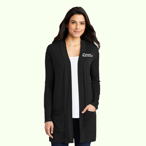 Port Authority Ladies Concept Long Pocket Cardigan . LK5434 image thumbnail