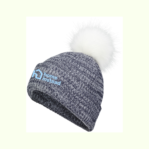 Faux Fur Pom Beanie image thumbnail