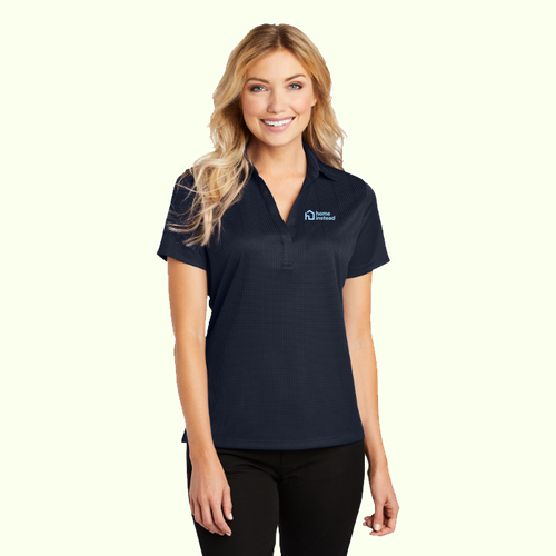Port Authority Ladies Performance Fine Jacquard Polo. L528 image thumbnail