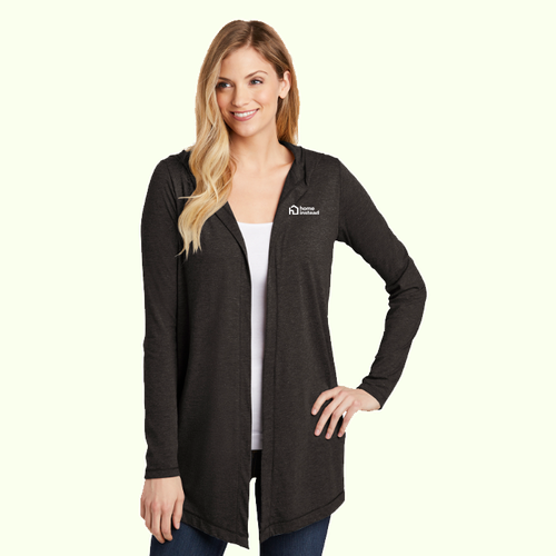 District Women's Perfect Tri Hooded Cardigan. DT156 image thumbnail