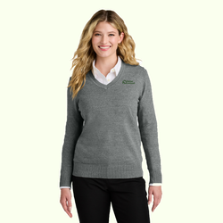Image of Port Authority Ladies V-Neck Sweater. LSW2850