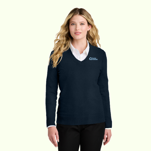 Port Authority Ladies V-Neck Sweater. LSW2850 image thumbnail