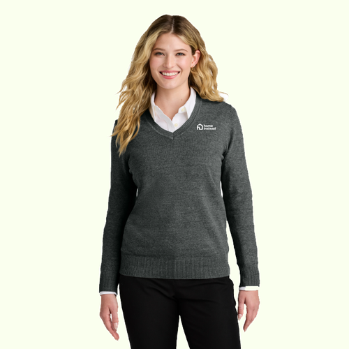 Port Authority Ladies V-Neck Sweater. LSW2850 image thumbnail