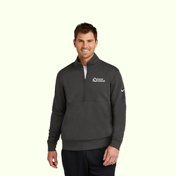 Image of Nike Club Fleece Sleeve Swoosh 1/2-Zip