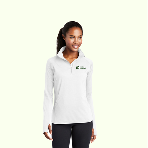 Sport-Tek® Women's Sport-Wick® Stretch 1/4-Zip Pullover image thumbnail